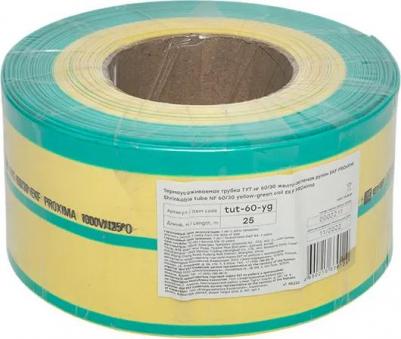 Термоусаживаемая трубка PROxima ТУТ нг, 60/30 tut-60-yg