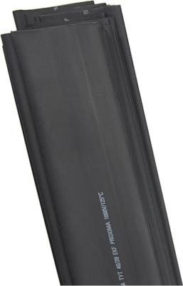 Термоусаживаемая трубка ТУТ нг 20/10 черная в отрезках по 1м PROxima 50 м