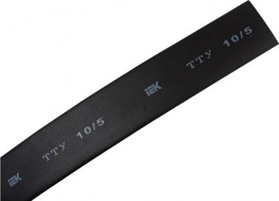 Трубка термоусадочная ТТУ нг-LS 10/5 черная (2м/упак), цена за 1 упак – фото 6