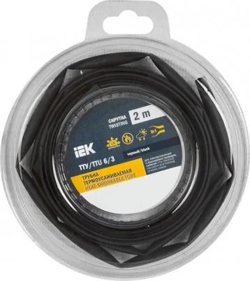 Трубка термоусадочная ТТУ нг-LS 6/3 черная (2м/упак), цена за 1 упак – фото 3