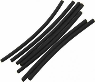 Набор термоусадочных трубок N7, длина 10 см., коэф. усадки 3:1, черный, HSTGS1, цена за 1 уп
