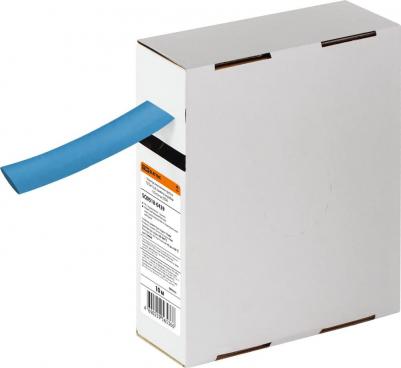 Термоусаживаемая трубка ТУТнг 16/8 синяя в коробке, цена за 1 упак – фото 1