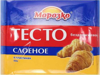 Тесто слоёное бездрожж. 0,400кг – фото 2
