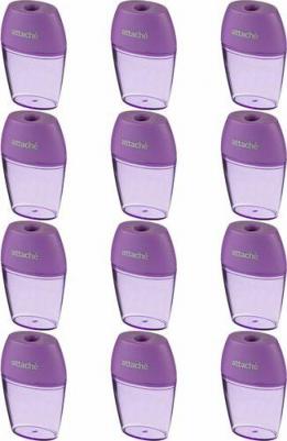 Точилка Bright Colours 1 отв., цветной контейнер, ассорти – фото 5