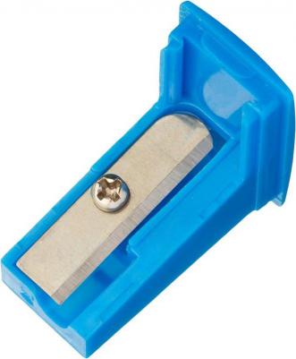 Точилка на 1 отв, прямоуг. c прозр. контейнером, ассорти – фото 3