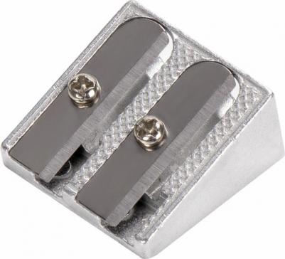 Точилка механическая "ORIGINAL", для чернографитных и цветных карандашей, крепление к столу, корпус синий, 228480 – фото 9