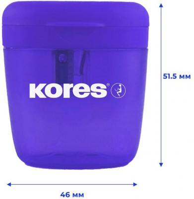 Точилка для карандашей Deposito 1X пластиковая с контейнером в ассортименте – фото 3