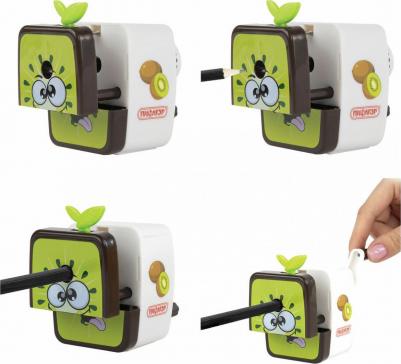 Точилка механическая "Киви", корпус белый/салатовый, 270428 – фото 4