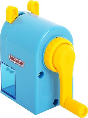 Точилка механическая "Монстрик", корпус голубой, для чернографитных и цветных карандашей, 229715 – фото 1