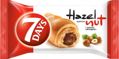 Круассан с кремом фундук 65 г