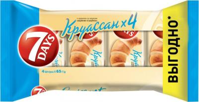 Круассан с кремом Вареная сгущенка 65 г (промоупаковка, 3+1 штука) – фото 8
