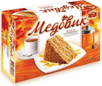 Торт песочный Медовик 380 г – фото 3