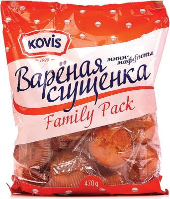 Мини-маффины Вареная сгущенка 470г (упаковка 3 шт.) – фото 3