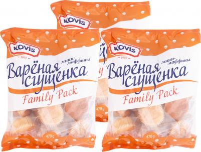 Мини-маффины Вареная сгущенка 470г (упаковка 3 шт.) – фото 5