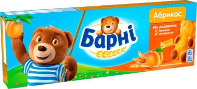 Пирожное бисквитное с абрикосовой начинкой, 150 г – фото 1
