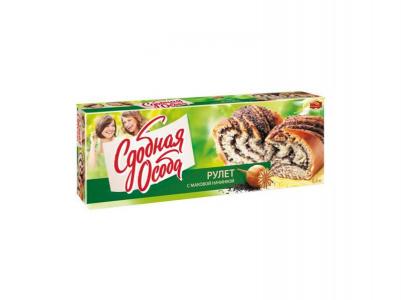 Рулет с маковой начинкой 400г – фото 2