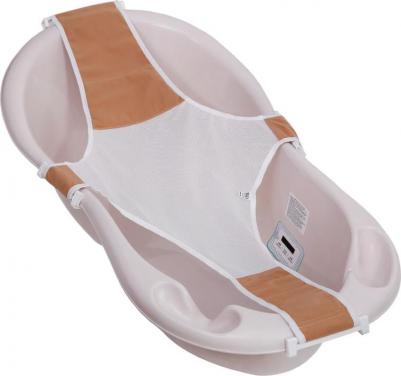 Горка гамак для купания новорожденных для детской ванночки Relax, бежевый K0241800 – фото 3