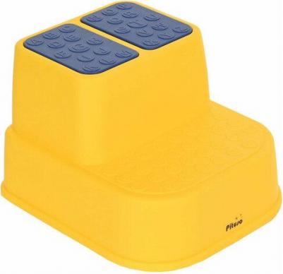 Подставка под ноги двухступенчатая пластиковая анти скользящая Yellow