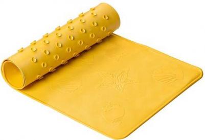 Коврик для ванны BM-3474, желтый – фото 2