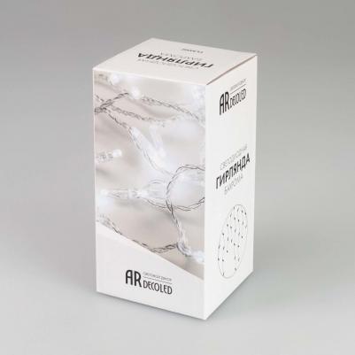 Световая бахрома Edge ARLT_026012 2,4х0,6 м белый холодный – фото 4
