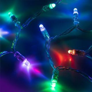 Световая гирлянда новогодняя 31755 10 м разноцветный/RGB – фото 1
