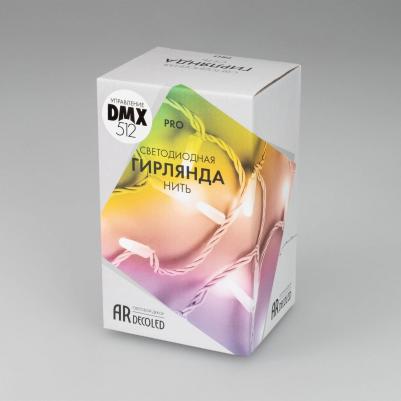 Световая гирлянда новогодняя ard-string-pro-10000 31752 10 м белый холодный – фото 7