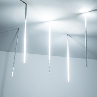 Уличная светодиодная гирлянда тающие сосульки 230V белый White 026049