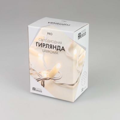 Светодиодная гирлянда ARD-Edge-Pro-4000x600-White-128LED-Flash Warm/Warm 031193 – фото 3