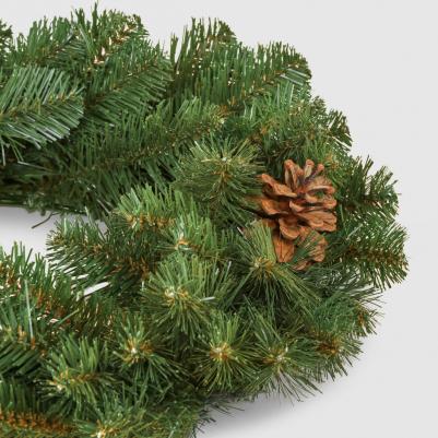 Венок с шишками 45 см – фото 6