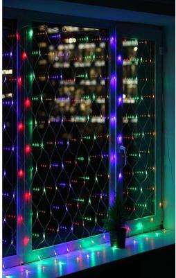 электрогирлянда Гирлянда светодиодная Б0041901 Сеть разноцветный свет 180 светодиодов – фото 4