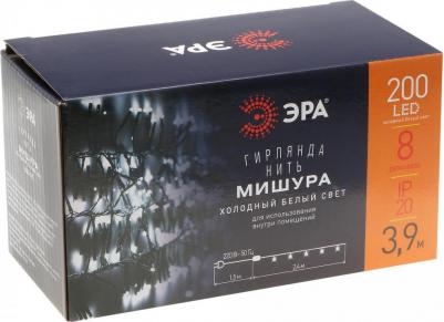 ENIN - GC ENIN - GC Гирлянда LED Нить Мишура 3,9 м зеленый провод, холодный свет, 220V, цена за 1 шт – фото 13