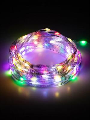 ERASG -01 Светодиодная новогодняя гирлянда ERASG -01 умная нить RGB 10 м управление через мобильное приложение, цена за 1 шт