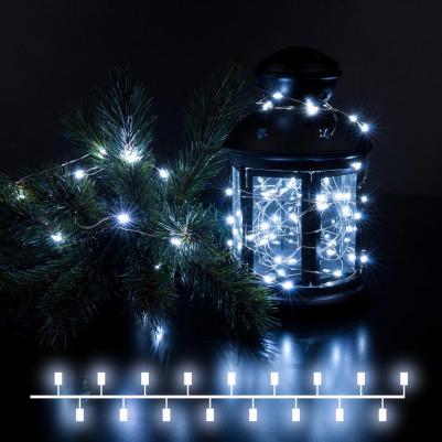 Светодиодная нить Роса a056041 10 м белый холодный – фото 6