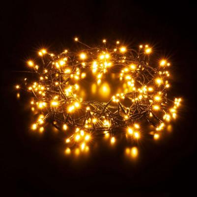 Световая гирлянда новогодняя a056073 5 м белый теплый