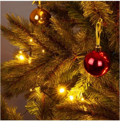 Световая гирлянда новогодняя a056073 5 м белый теплый – фото 5