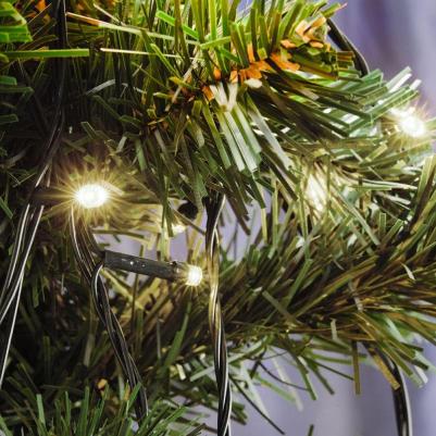 Гирлянда 230V 60 LED 6 м, 2700K, IP 20, шнур 3м, CL04, цена за 1 шт – фото 2