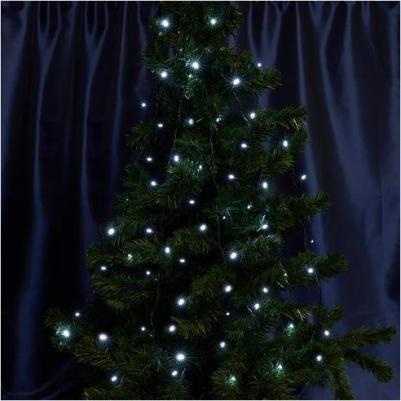 Гирлянда 230V 600 LED 60м, 2700K, с эффектом стробов, IP 44, шнур 3м, CL08, цена за 1 шт – фото 7