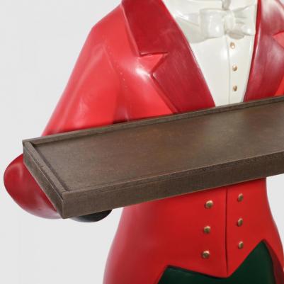 Фигура декоративная олень с подносом 147,5 см – фото 4