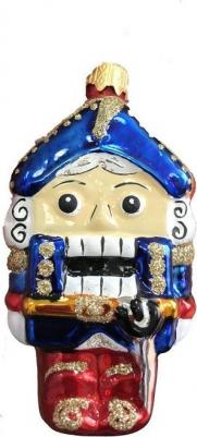Елочная игрушка "Щелкунчик сказочный", ФУ-526, 9 см