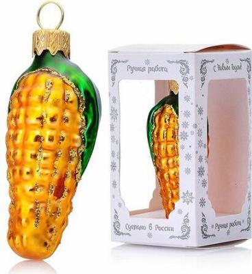 Елочное украшение Кукуруза, h-7 см ФУ-52 – фото 3
