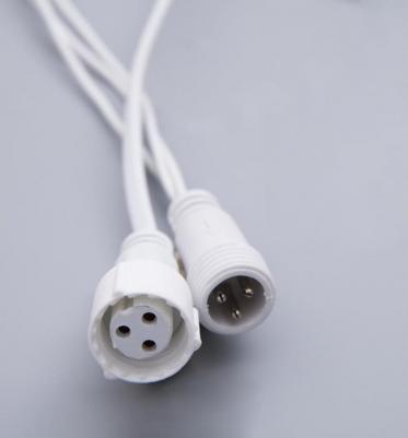 Гирлянда"Бахрома" 3 х 0.6 м, Ip44, Умс, белая нить, 160 Led, свечение фиолетовое, 220 В Ligh – фото 5