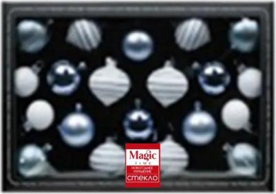 ёлочная игрушка Набор ёлочных игрушек стекло