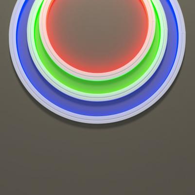 Гибкий неон 12x12 24В 14,4Вт/м RGB IP67 5м 432024