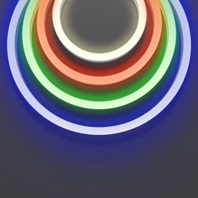 Гибкий неон 17x12 24В 12Вт/м RGBW 4000K IP67 5м 432004