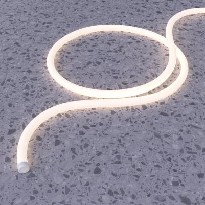 Гибкий неон D22 24В 16Вт/м 4000K IP67 5м 200891 представляет собой надежное и универсальное решение для освещения как в помещении, так и на улице