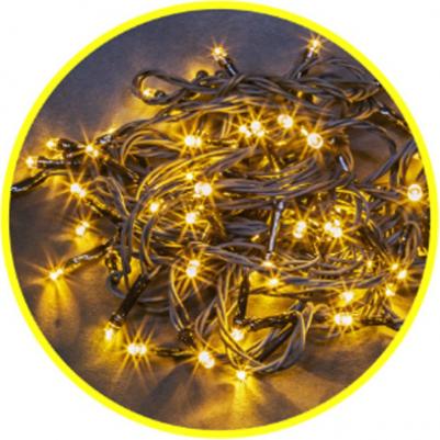 Световая гирлянда новогодняя ngf-s01-140ww 61815 8,5 м белый теплый – фото 3