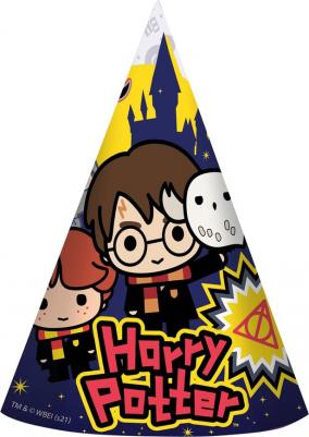 Набор бумажных колпаков Harry Potter, 6 шт – фото 2