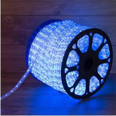 Гирлянда 121-123 дюралайт LED, постоянное свечение (2W)-синий, 36LED/м, бухта 100м – фото 1