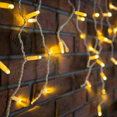 Гирлянда Айсикл 4.8x0.6m 176 LED Blue 255-136