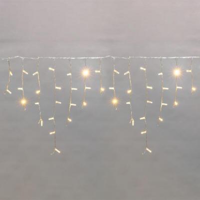 Гирлянда Айсикл 4.8x0.6m 176 LED Warm-White 255-146 – фото 2